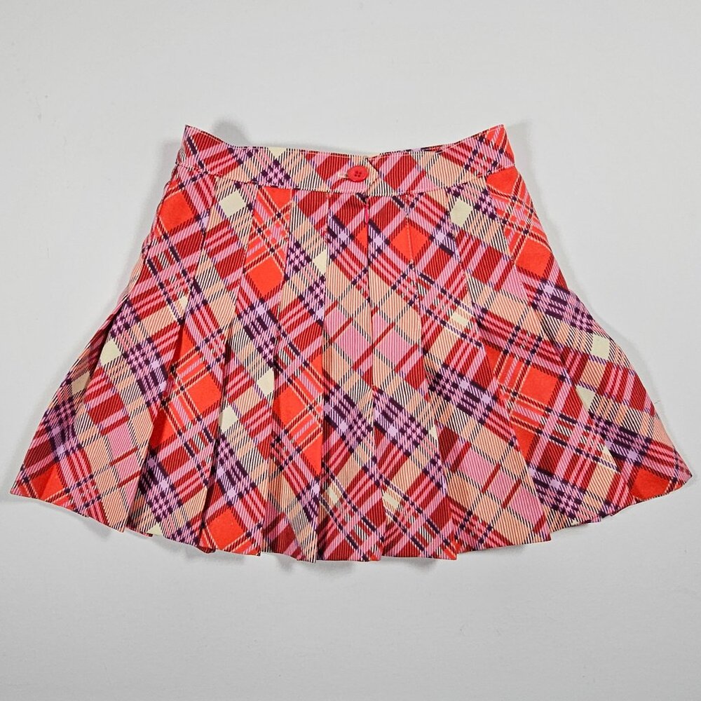American Apparel Plaid Skater Skirt XS Made in USA